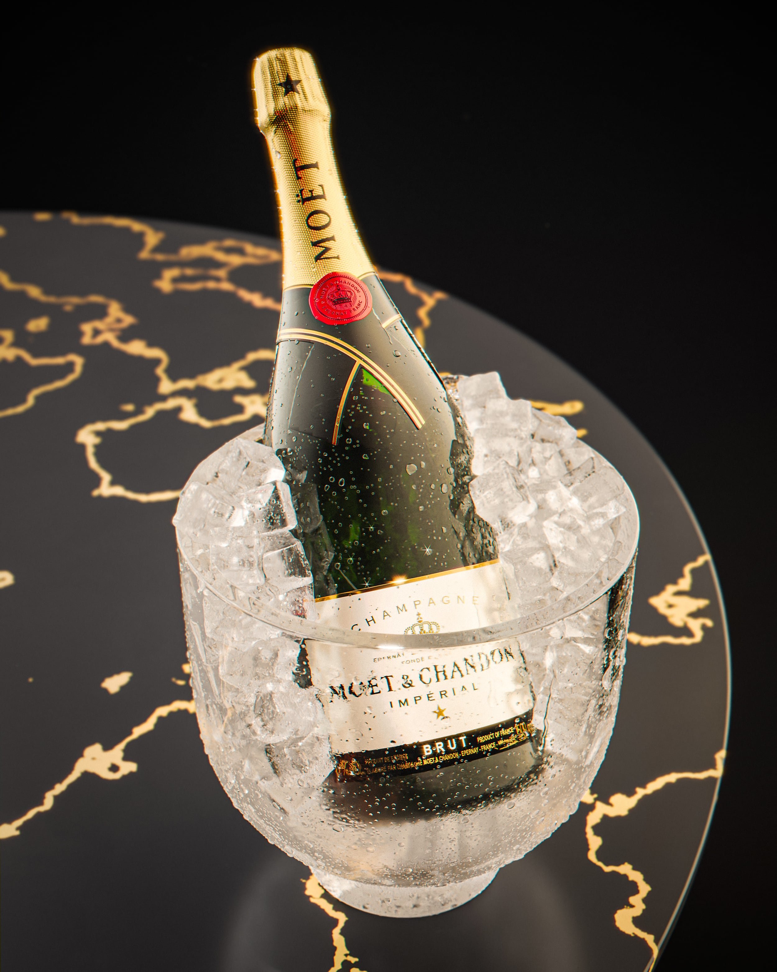 Moet Champagne Product Visualization